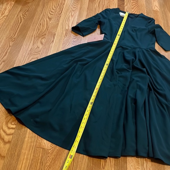 BHLDN Valdis Dress Green size Size 10 NWT - Picture 11 of 16
